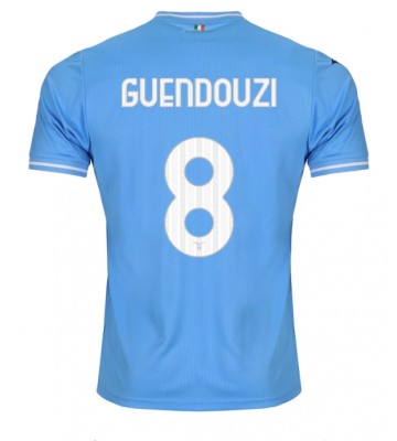 Lazio Matteo Guendouzi #8 Replika Hjemmebanetrøje 2023-24 Kortærmet